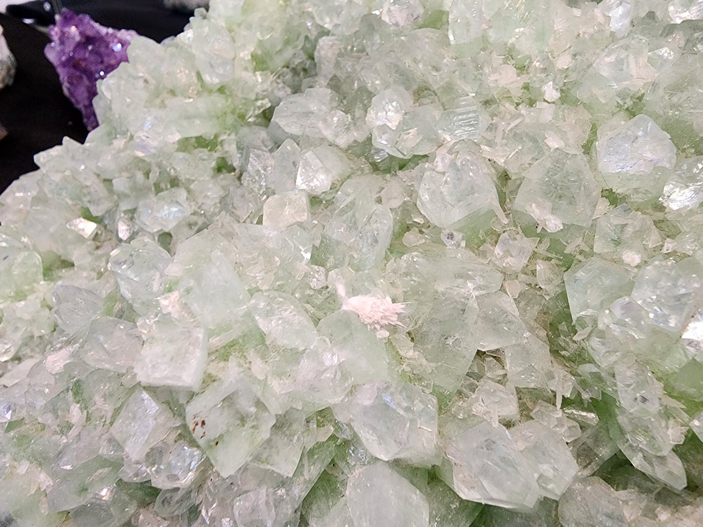 Sea Green Apophyllite Cluster 14kg