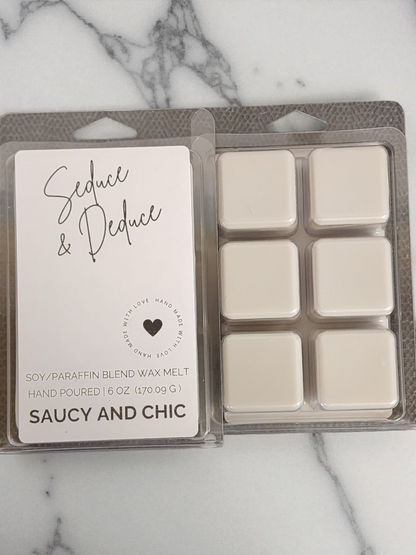 Seduce & Deduce Wax Melt | Romantic & Bold Home Scent