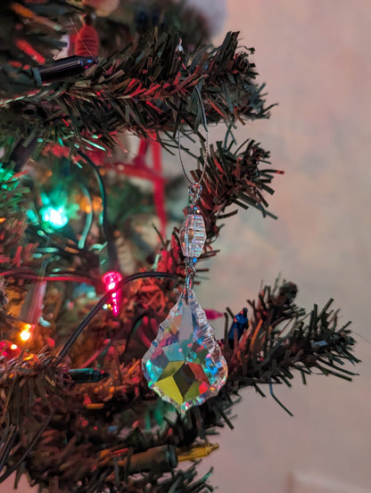 Snowflake Crystal Ornament Suncatcher