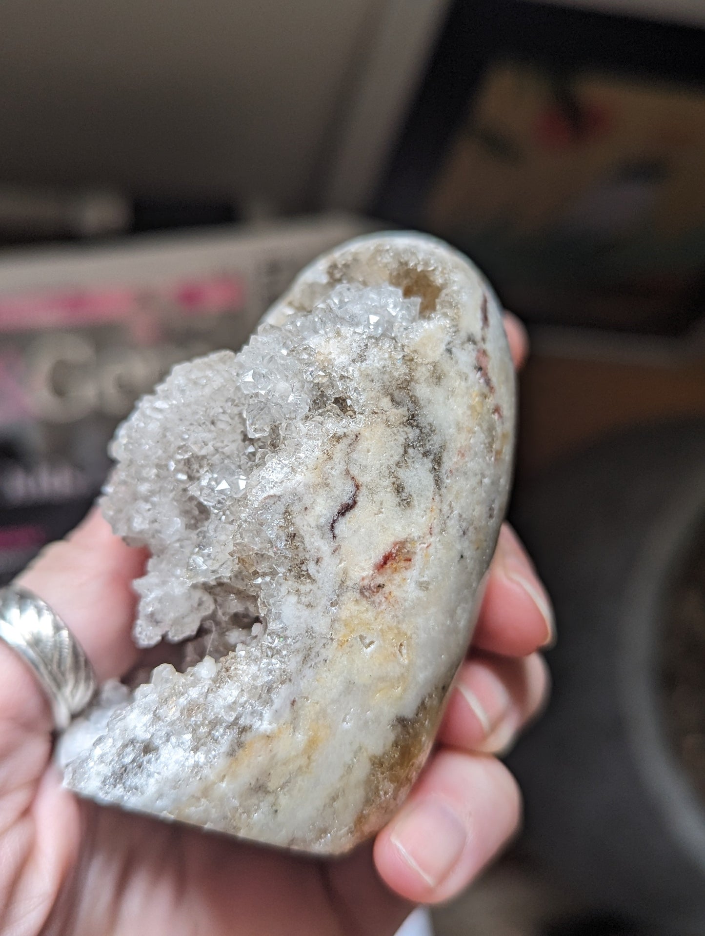 Crystal Quartz -  Druzy Specimen