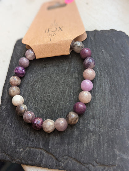 Lepidolite Bracelets (Various Sizes Available)