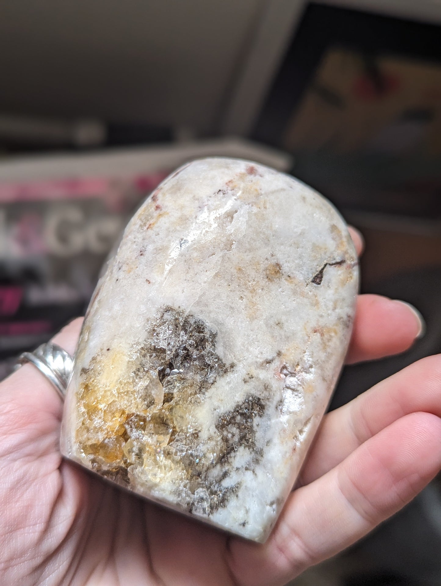 Crystal Quartz -  Druzy Specimen