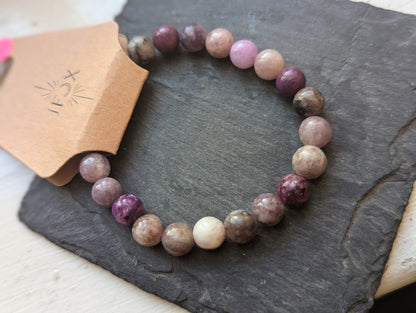 Lepidolite Bracelets (Various Sizes Available)