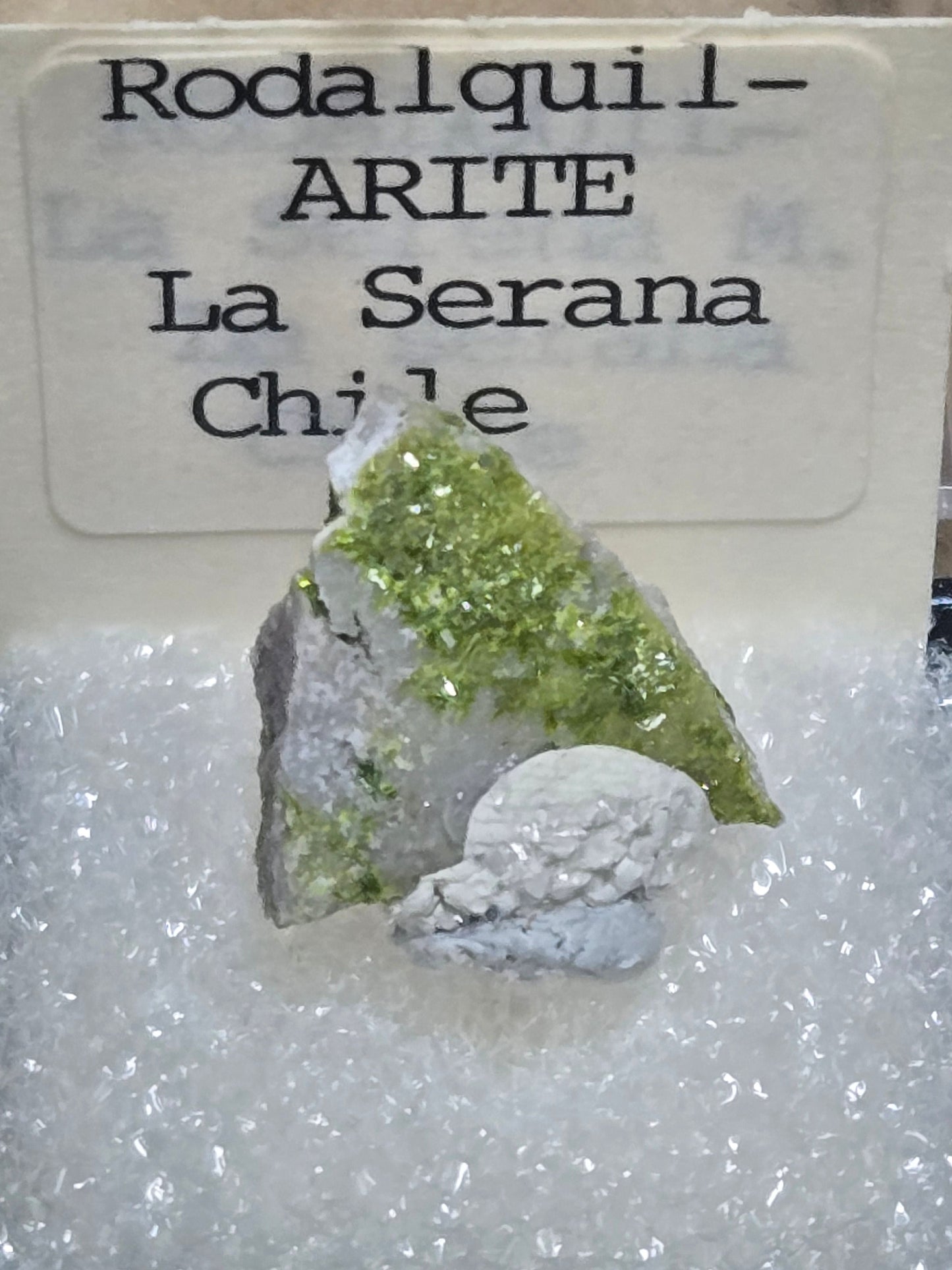 Rodalquilarite – Rare Mineral Specimen from Chile, Ex-Mantyla Collection