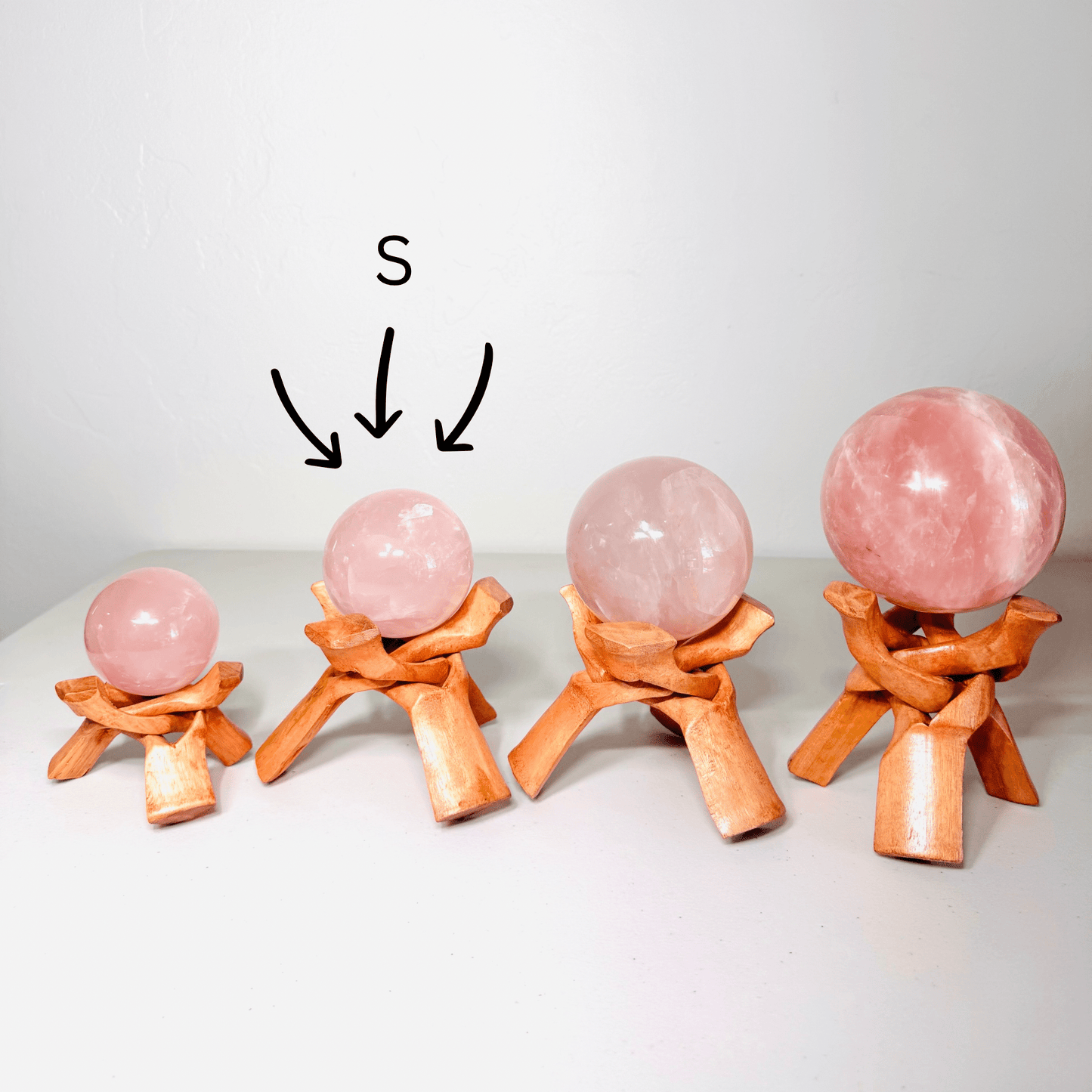 Rose Quartz Sphere - 2+ lbs!