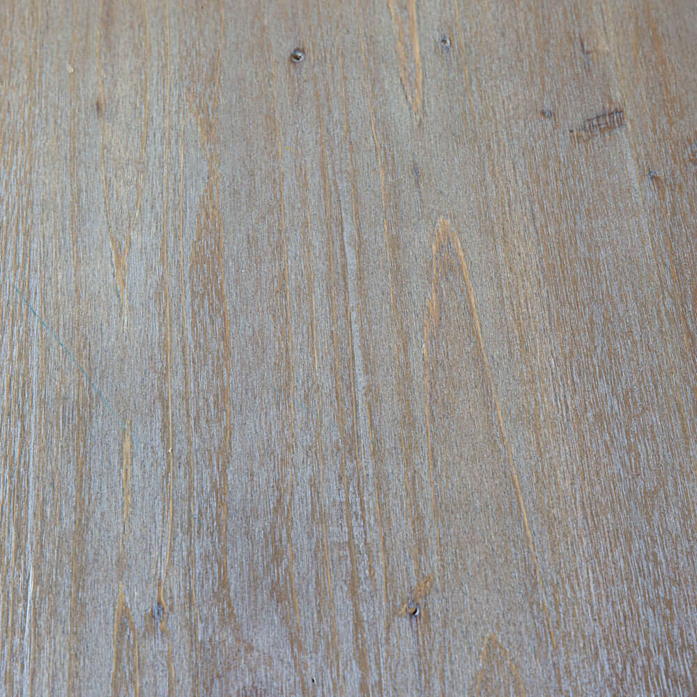 Rustic Metal and Wood Side Table