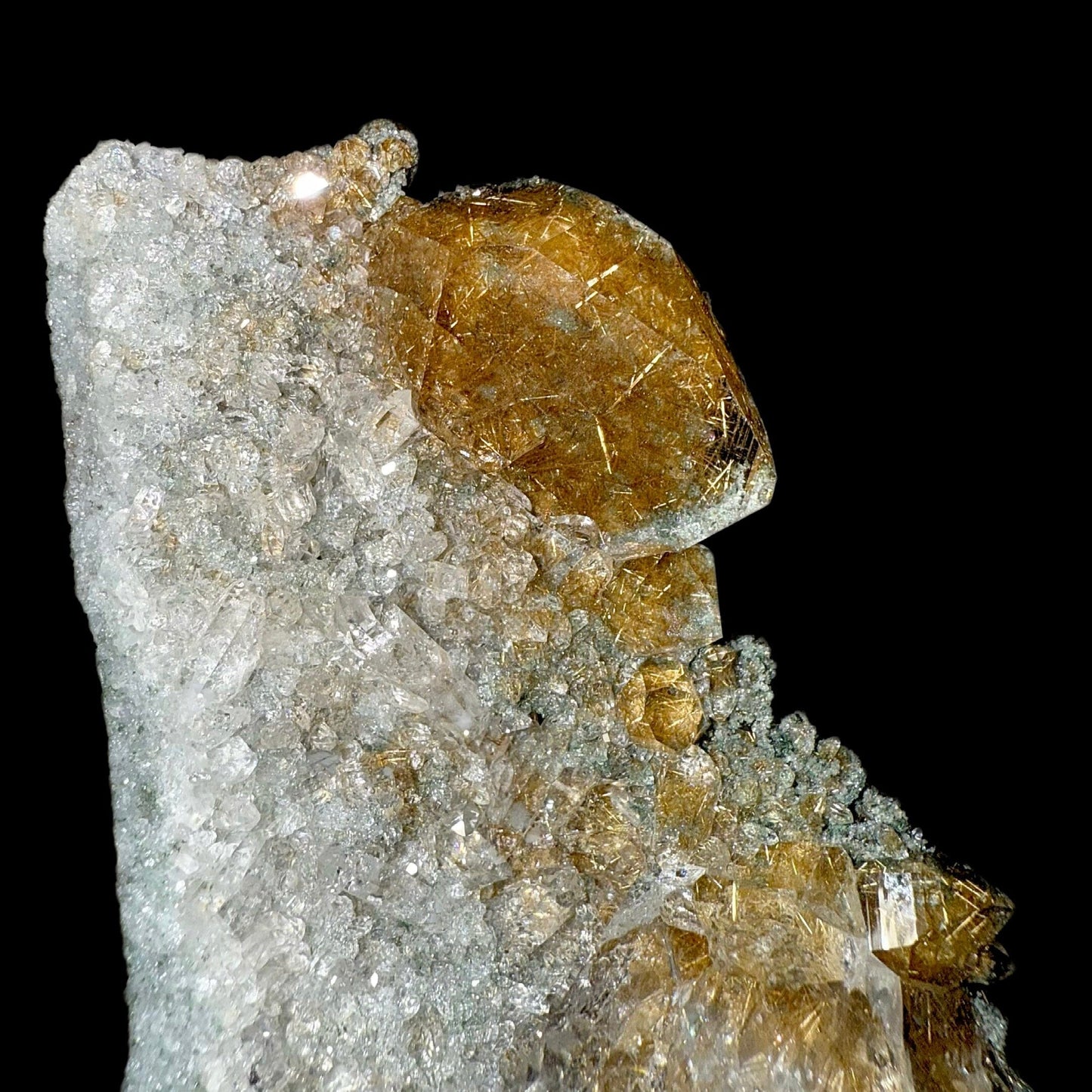 Rutile in Clear Quartz | SELF STANDING | High Quality Mineral | Indian Mineral | Superb Minerals | Fine Mineral | Collectors Piece Item