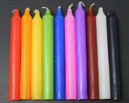 Chime Candles – Assorted Ritual Spell Candles for Energy & Intention