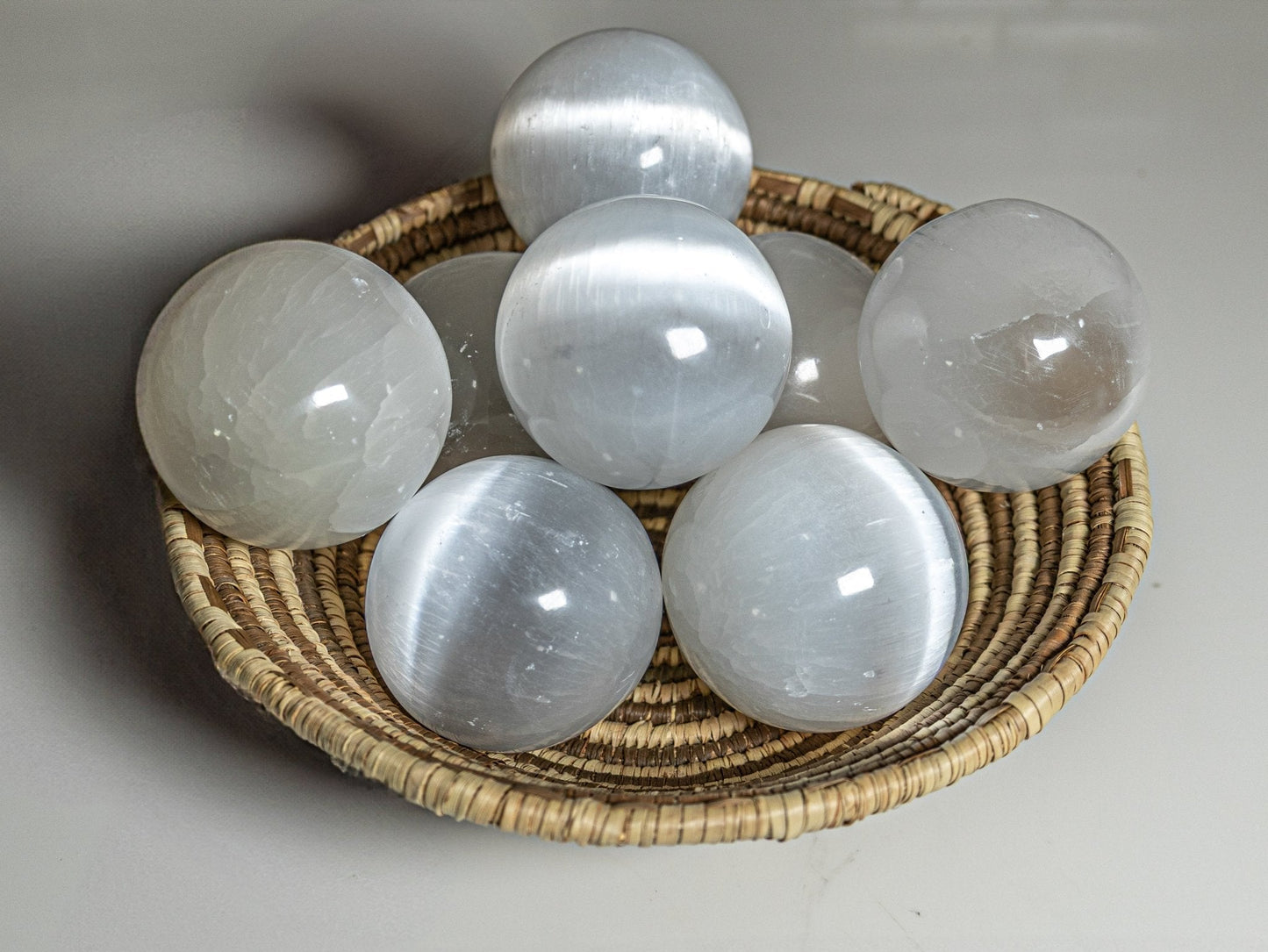 Selenite Crystal Ball – Energy Cleansing & Spiritual Healing Tool