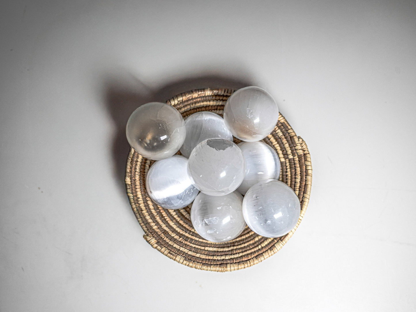 Selenite Crystal Ball – Energy Cleansing & Spiritual Healing Tool