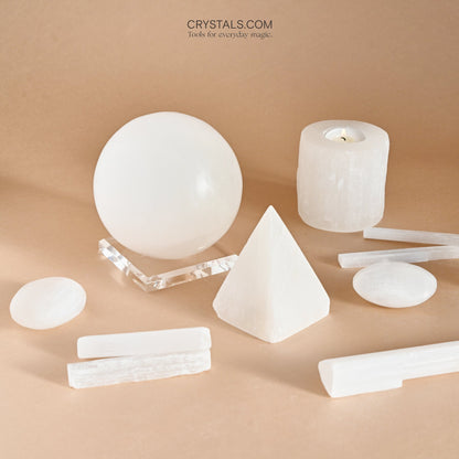 LG Selenite Sphere – Harmony & Energy Cleansing Crystal