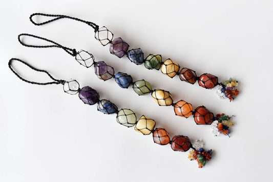 7 Chakra Hanging Crystals – Energy Balancing & Protection