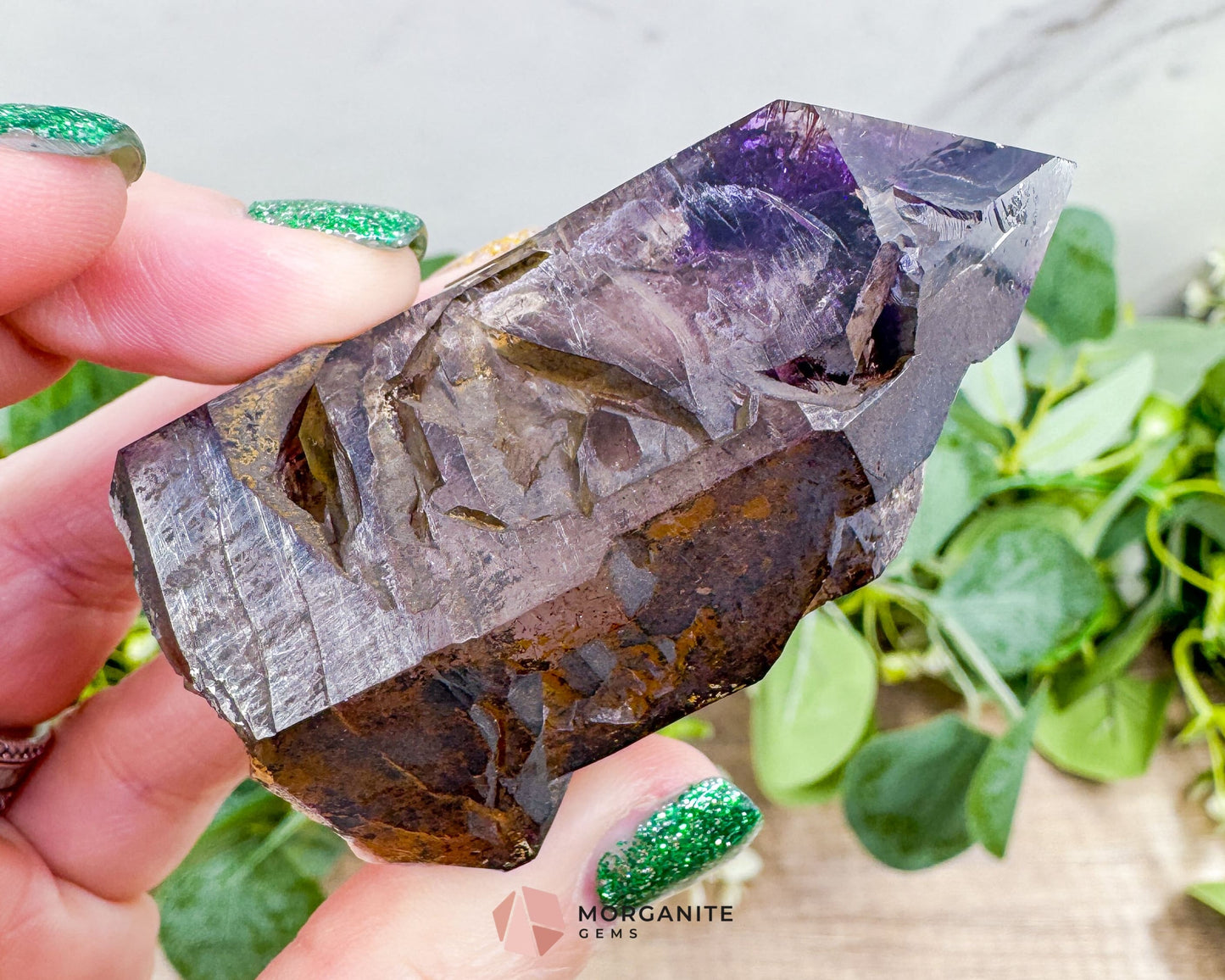Shangaan Amethyst Point – 116g Rare Crystal for Intuition, Spiritual Activation & Protection