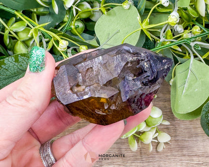 Shangaan Amethyst Point – 116g Rare Crystal for Intuition, Spiritual Activation & Protection