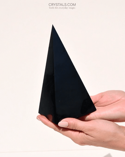 Shungite Pyramid – EMF Protection, Purification & Grounding