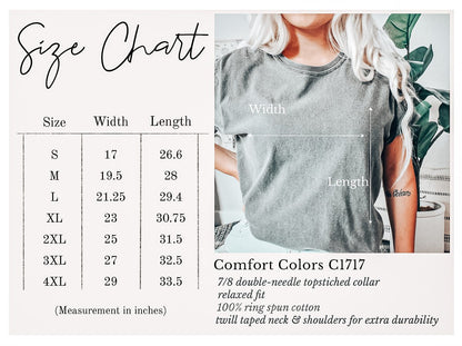 A Witch, Her Cat And Her Broom Retro - Comfort Colors Tshirt