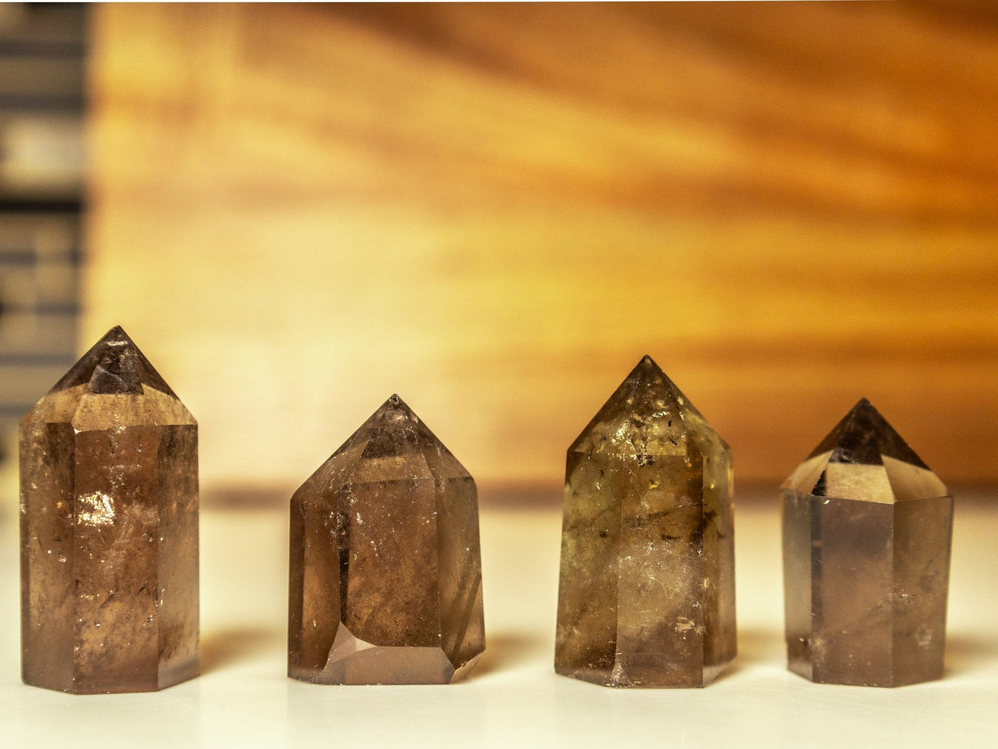 Smoky Quartz Tower – Natural Crystal for Grounding, Protection & Healing