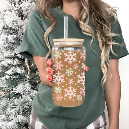 Pastel Snowflakes