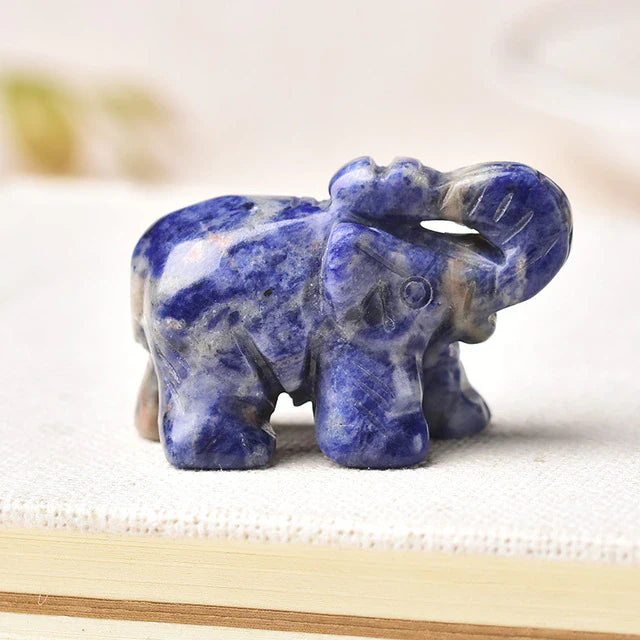 Spiritual & Emotional Support Crystal Elephant
