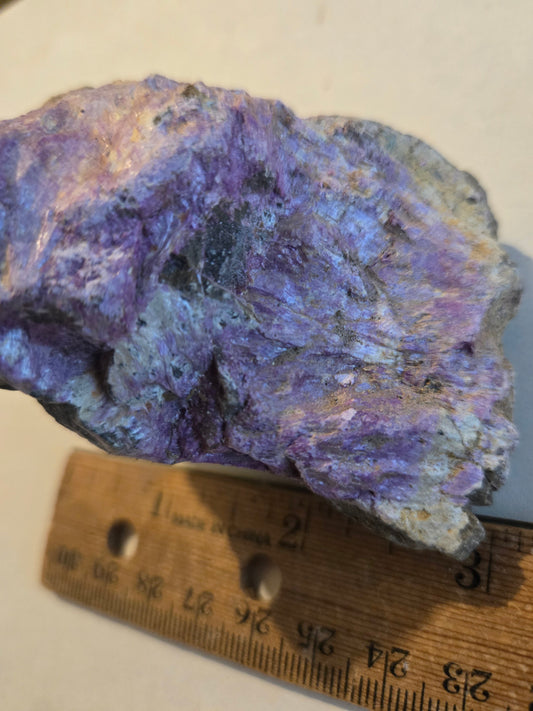 Stichtite – 3" Purple Crystal Specimen from Tasmania