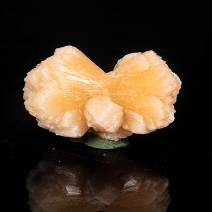 Stilbite Bow Natural Mineral Specimen # B 7004