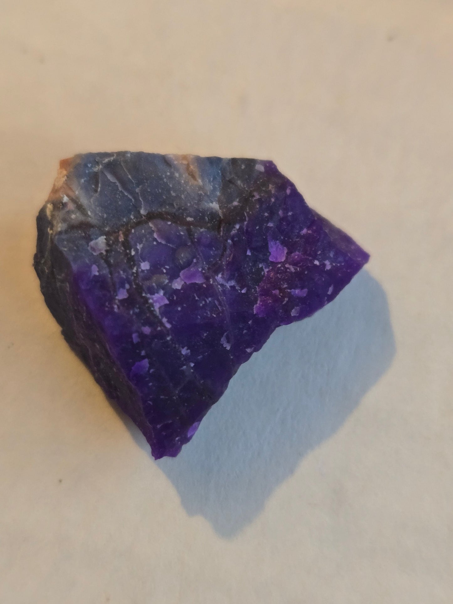Sugilite – Natural Mineral Specimen from Wessels Mine South Africa
