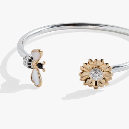 Sunflower & Bee Flex Cuff