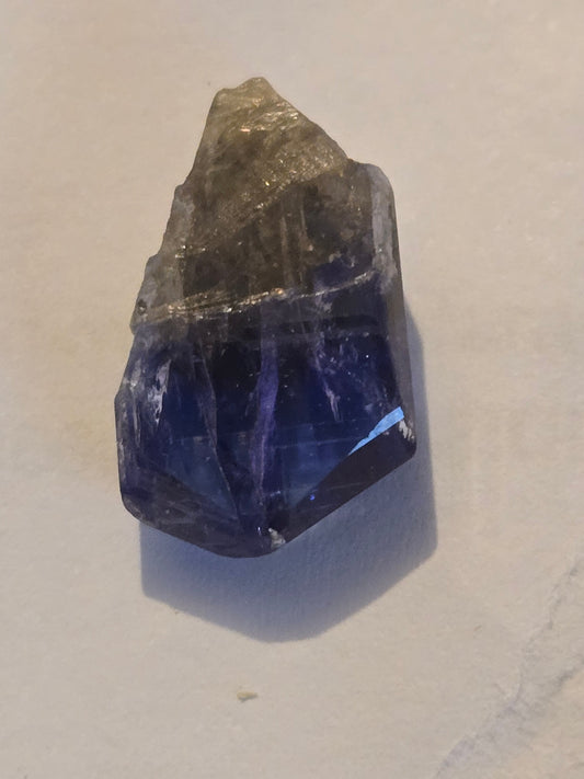 Tanzanite Crystal – 12 Carat, 1.5 x 1 cm Natural Specimen from Tanzania