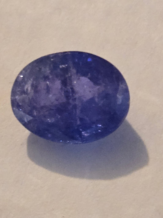 Tanzanite facet