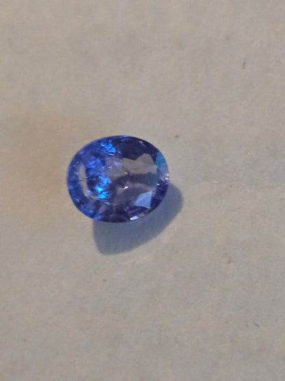 Tanzanite facet