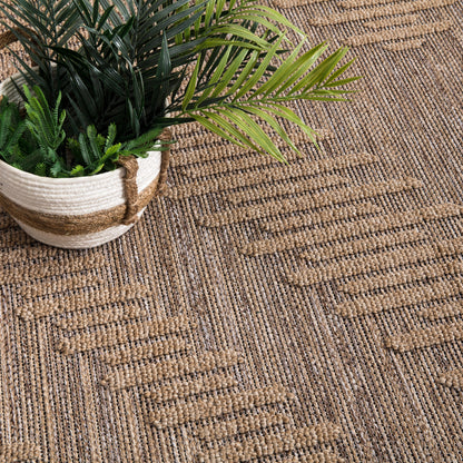 In- & Outdoor Rug Cologne with Bohemian Diamonds