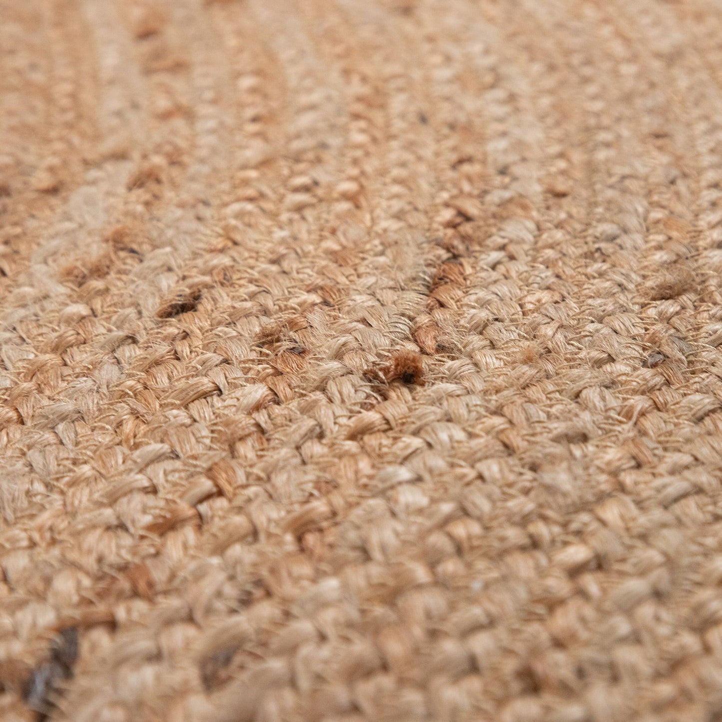 Jute Rug  - geometric circles
