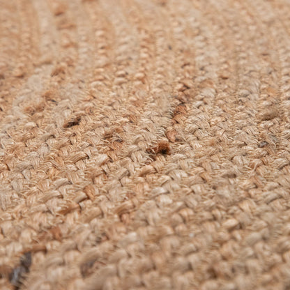 Jute Rug  - geometric circles