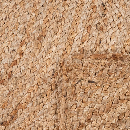 Jute Rug  - geometric circles