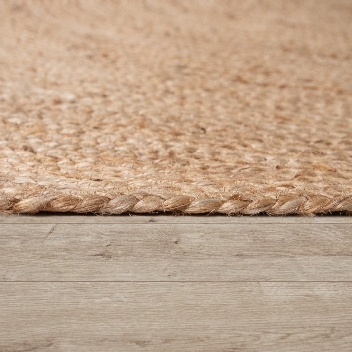 Jute Rug  - geometric circles
