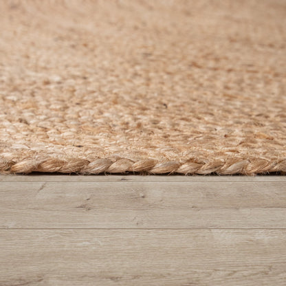 Jute Rug  - geometric circles