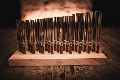 27 Complete Healing Tuning Fork Set – Sound Therapy & Chakra Balancing