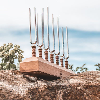 7 Chakra Healing Tuning Fork Set – Sound Therapy & Energy Alignment