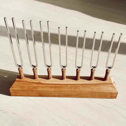 7 Chakra Healing Tuning Fork Set – Sound Therapy & Energy Alignment
