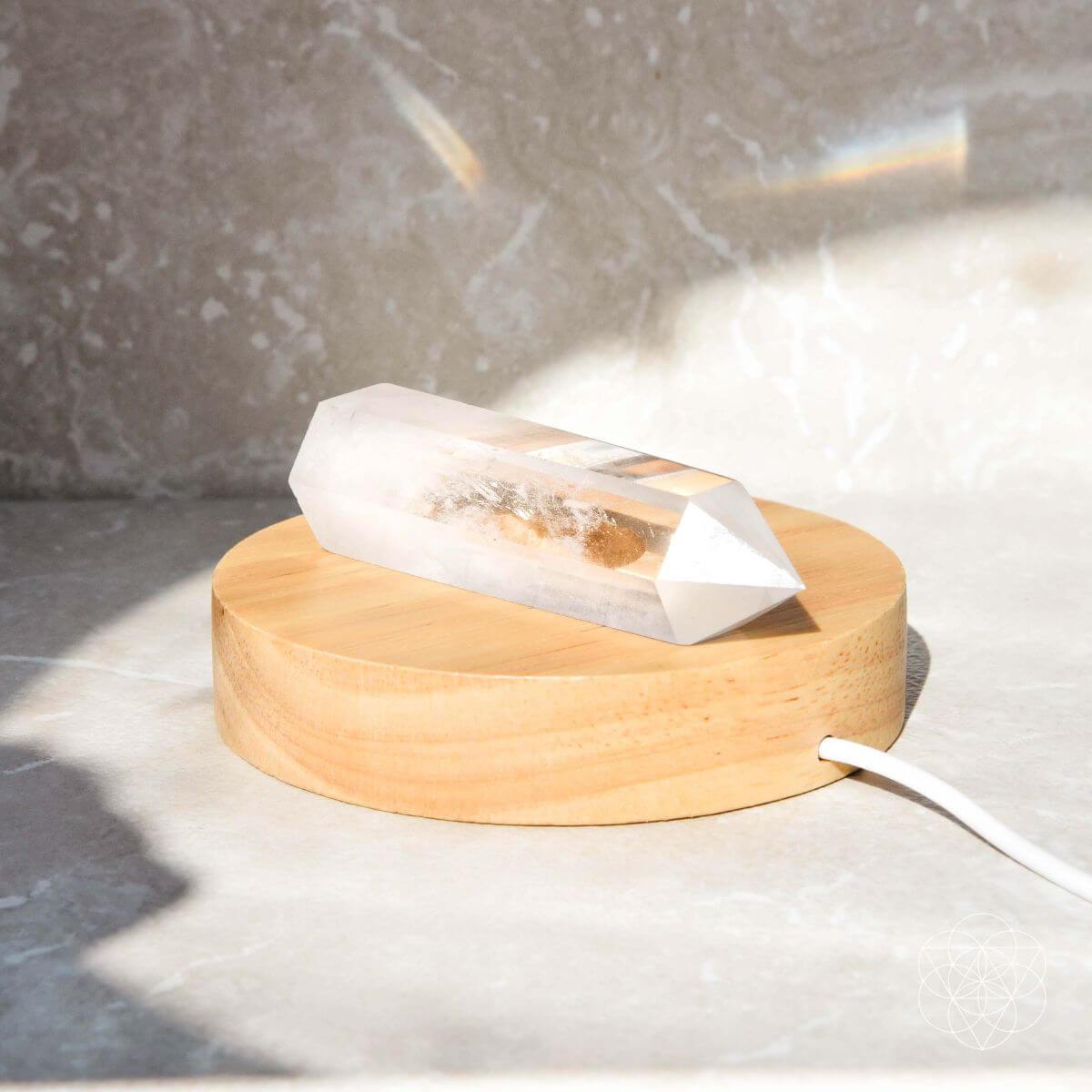 Small Quartz Healing Lamp