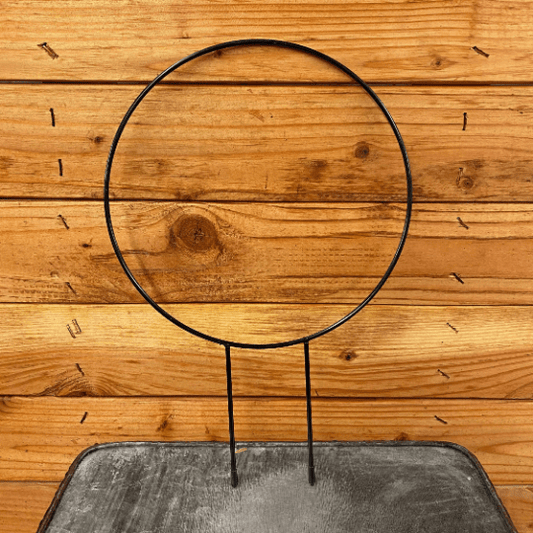 Metal Plant Trellis – 9" Hoop Support for Climbing Plants