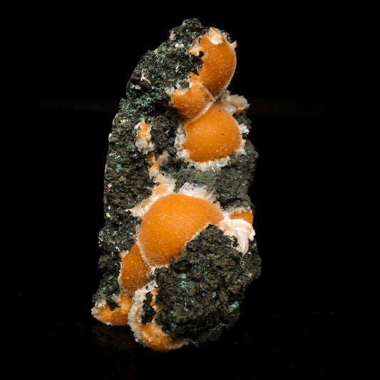 Thomsonite Orange Rare Find Natural Mineral Specimen # B 7061