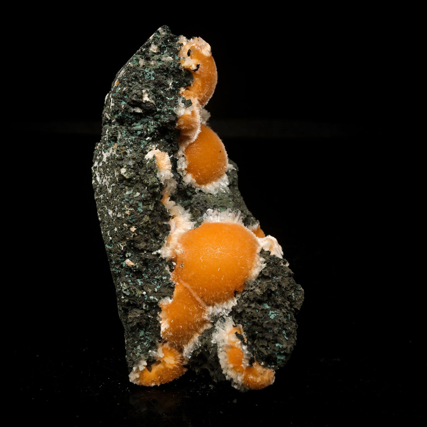 Thomsonite Orange Rare Find Natural Mineral Specimen # B 7061