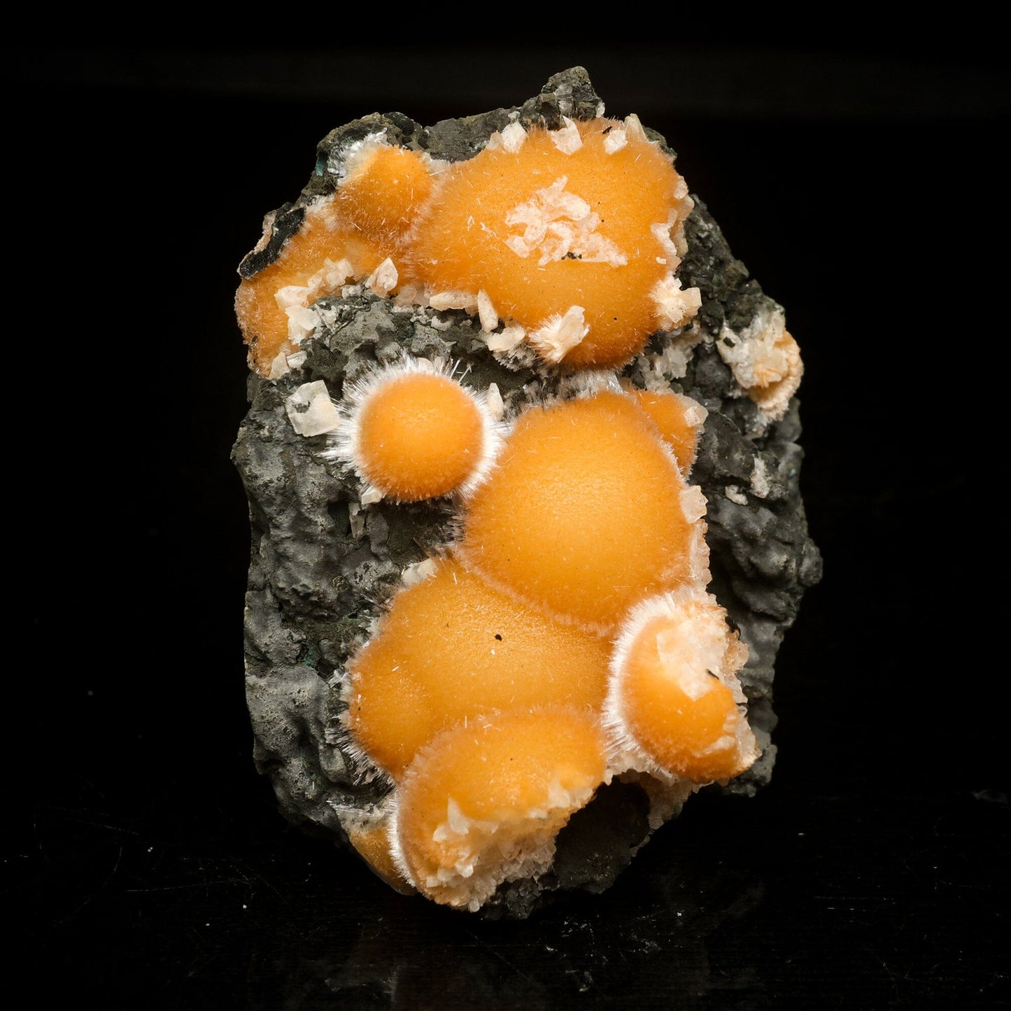 Thomsonite Orange Rare Find Natural Mineral Specimen # B 7063