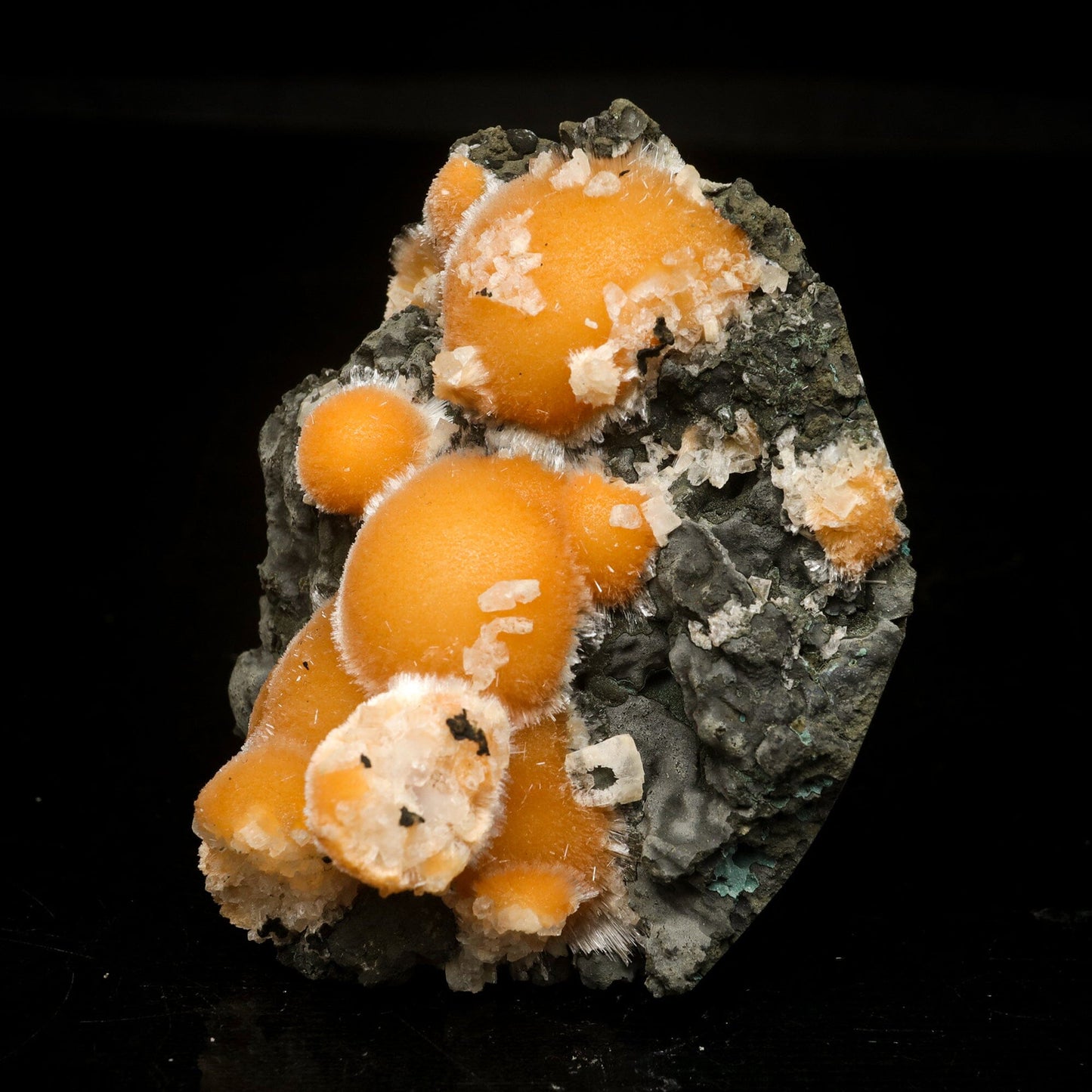 Thomsonite Orange Rare Find Natural Mineral Specimen # B 7063
