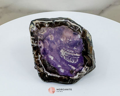 Tiffany Stone from Utah – 284g Rare Polished Mineral Specimen for Intuition, Transformation & Collector Display