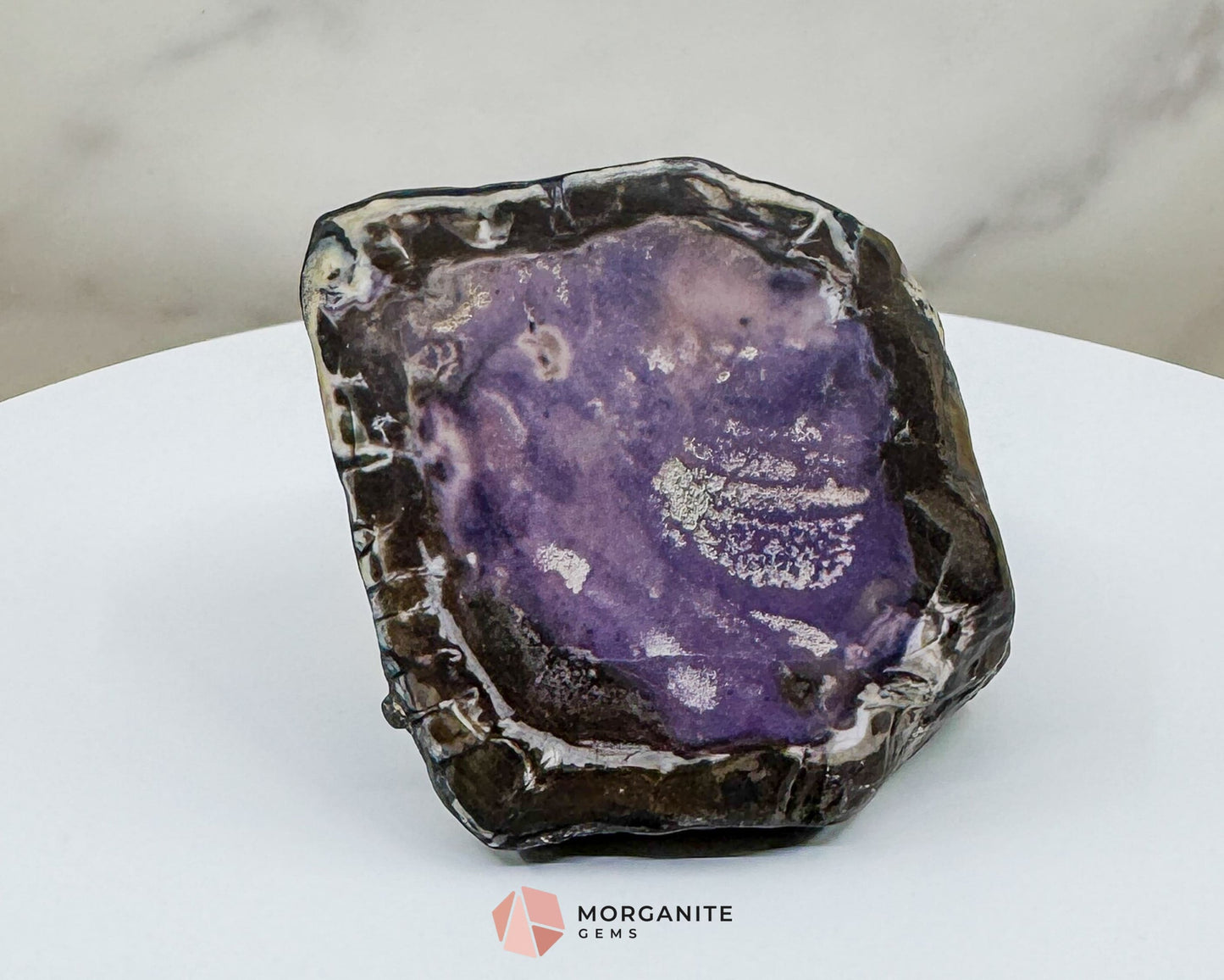 Tiffany Stone from Utah – 284g Rare Polished Mineral Specimen for Intuition, Transformation & Collector Display