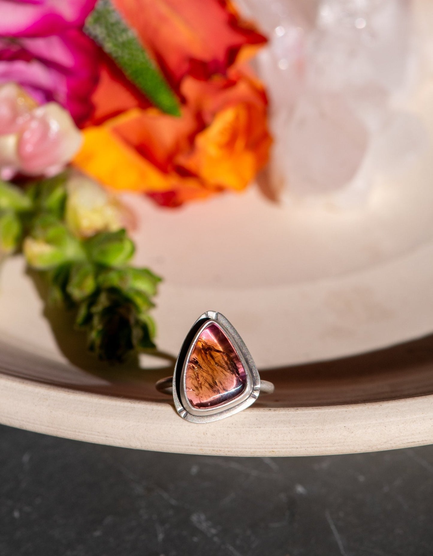 TIGER TOURMALINE RING