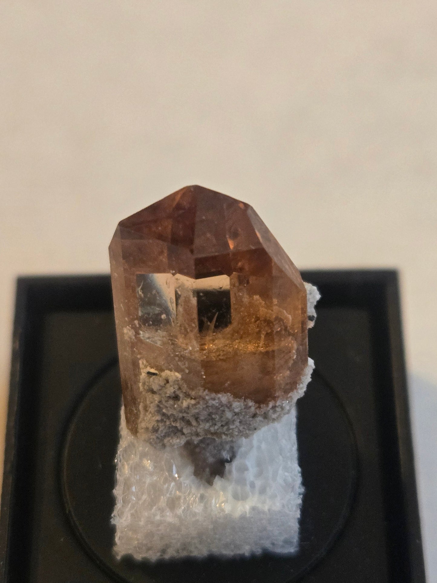 Sherry Topaz Crystal – 1.7 cm Gemmy Specimen from Maynard Claim Utah