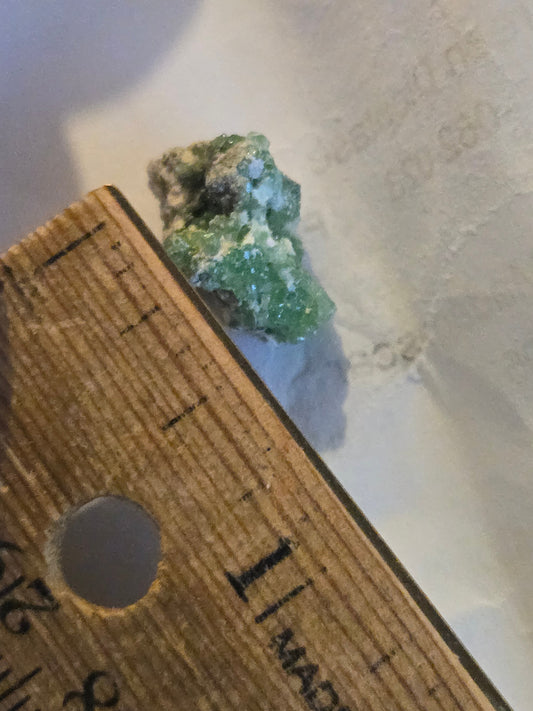 Tsavorite garnet